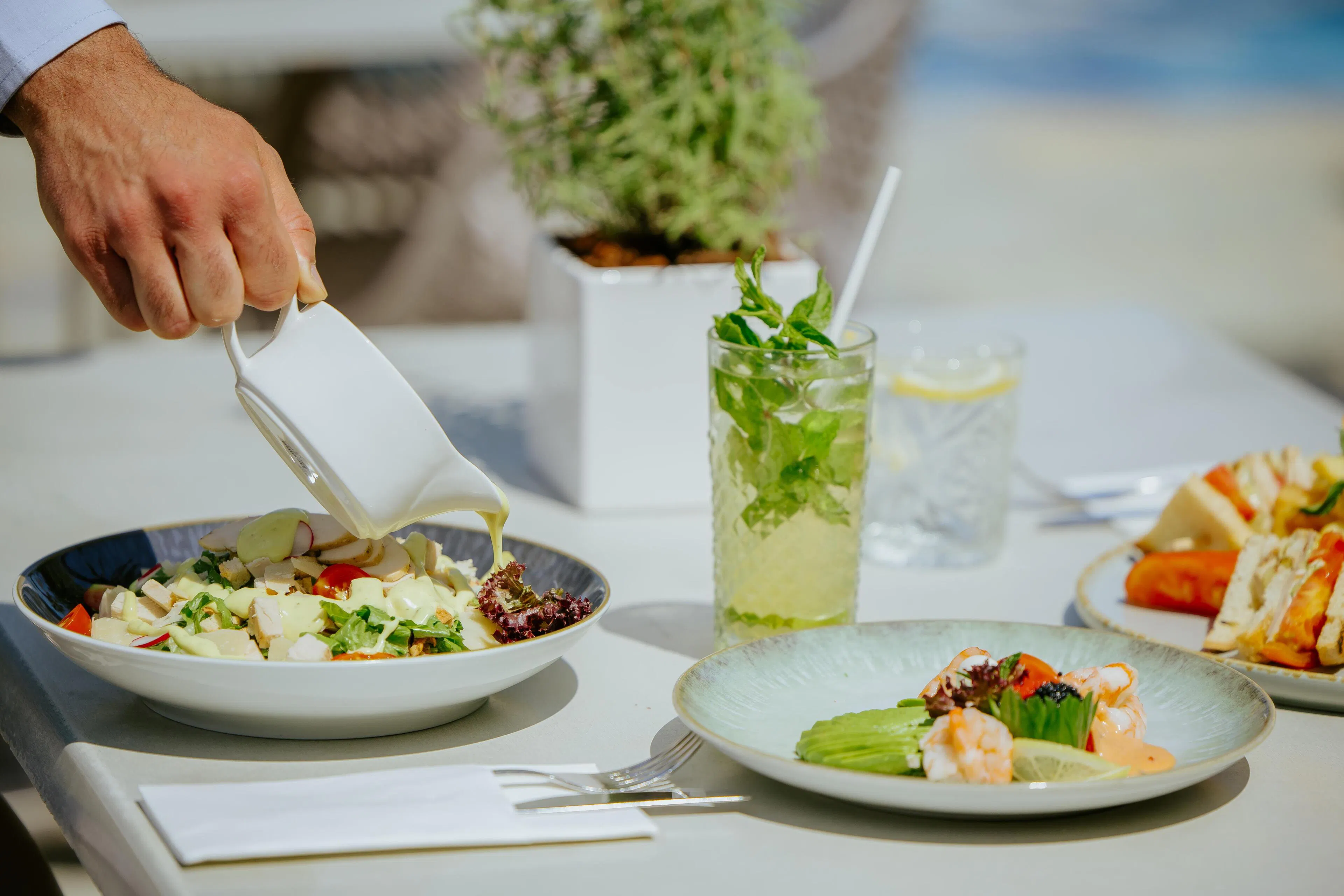Golden Bay Beach Hotel - foodAndBeverage
