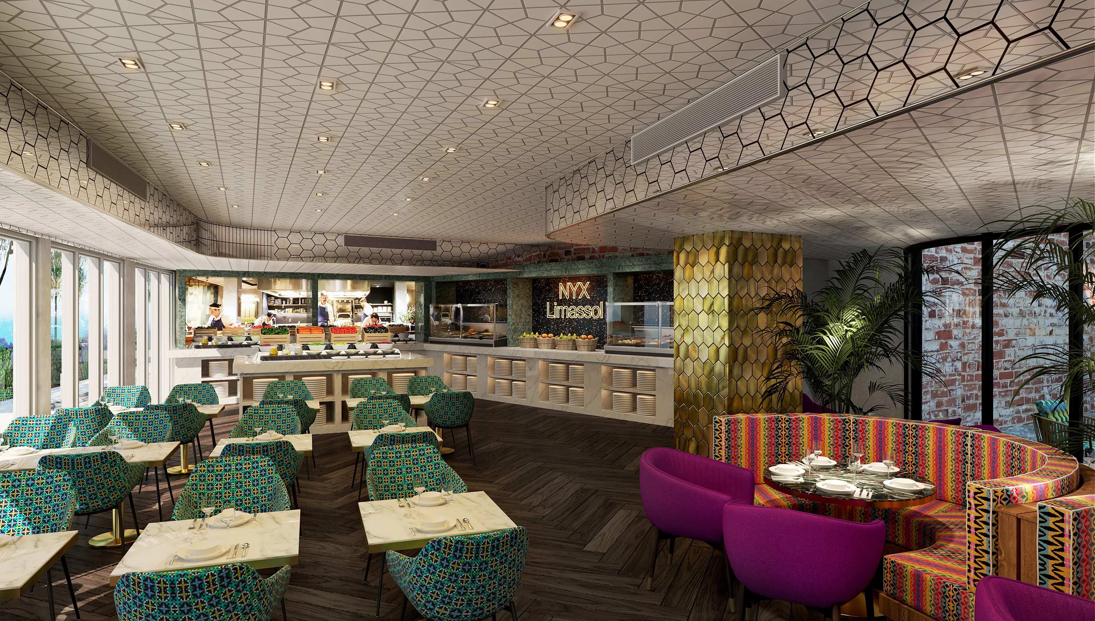 NYX Hotel Limassol - foodAndBeverage